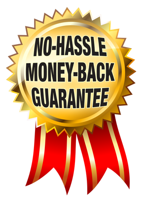 No Hassle Installation replacement money back guarantee