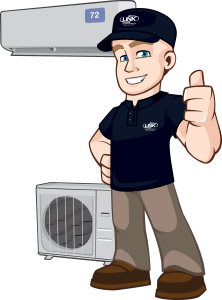 Just Call Link mascot - Need a reliable AC Service company? Call 860.826.5880 today!