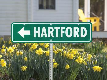 Hartford street sign.